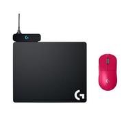 Logitech G PRO X SUPERLIGHT 2 LIGHTSPEED Wireless Gaming Mouse, Lightweight + POWERPLAY Wireless Charging Mouse Pad, PC & Mac - Magenta