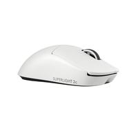 Logitech G PRO X SUPERLIGHT 2c wireless gaming mouse, 53 g pro-grade compact mouse with 5 programmable buttons, USB-C charging, 44K DPI sensor, up to 8 kHz polling for PC/Mac - White