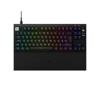 Logitech G PRO X2 RAPID Wired Gaming Keyboard, UK QWERTY - Black | Magnetic Analogue Switches, Rapid Trigger, OLED Display, 8 kHz Polling, Palm Rest, Detachable USB-C