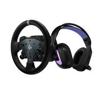 Logitech G RS50 Direct Drive 8nm Sim Racing Kit +G522 Gaming Headset PS5/PC | 3-Piece Sim Racing Steering Wheel Setup, RS50 Wheel base, 8 Nm Direct Drive + Headset, LIGHTSPEED, Bluetooth, USB A-C, RGB