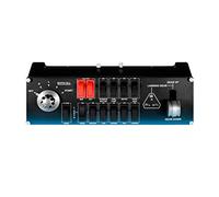 Logitech G Saitek Pro Flight Switch Panel, Professional Simulation Switch Controller, LCD Display, Five-Position Magneto Dial, Realistic Gear Control, USB, PC - Black