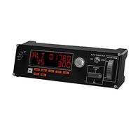 Logitech G Saitek Pro Flight Multi-Panel, Professional Autopilot Controller, LCD Display, Autopilot, Dedicated Controls, USB, PC - Black