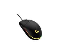 Logitech G203 LIGHTSYNC Gaming Mouse with Customizable RGB Lighting, 6 Programmable Buttons, Gaming Grade Sensor, 8K DPI Tracking, Lightweight - Black