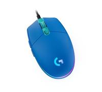 Logitech G203 LIGHTSYNC Gaming Mouse with Customizable RGB Lighting, 6 Programmable Buttons, Gaming Grade Sensor, 8K DPI Tracking, Lightweight - Blue