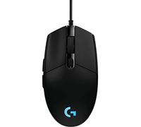 Logitech G203 Prodigy Wired Gaming Mouse, 8,000 DPI, RGB, Lightweight, 6 Programmable Buttons, On-Board Memory, Compatible with PC / Mac - Black