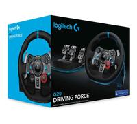 Logitech G29 Driving Force Racing Wheel and Floor Pedals PS5, PS4, PC, Mac - Black