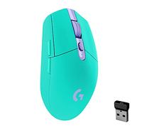 Logitech G305 LIGHTSPEED Wireless Gaming Mouse, HERO Sensor, 12,000 DPI, Lightweight, 6 Programmable Buttons, 250h Battery, On-Board Memory, Compatible with PC, Mac - Green