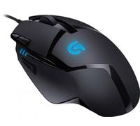 Logitech G402 Hyperion Fury USB Wired Gaming Mouse, Optical Tracking 4,000 dpi, Reduced Weight, 8 Programmable Buttons, PC/Mac - Black