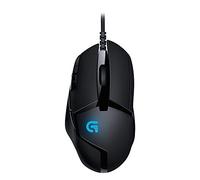 Logitech G402 Hyperion Fury Wired Gaming Mouse, 4,000 DPI, Lightweight, 8 Programmable Buttons, DPI Switch Button, Compatible with PC/Mac - Black