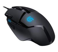 Logitech G402 Hyperion Fury Wired Gaming Mouse, 4,000 DPI, Lightweight, 8 Programmable Buttons, DPI Switch Button, Compatible with PC/Mac - Black, New