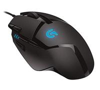 Logitech G402 Hyperion Fury Wired Gaming Mouse, 4,000 DPI, Lightweight, 8 Programmable Buttons, DPI Switch Button, Compatible with PC/Mac - Black