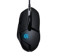 Logitech G402 Hyperion Fury Wired Gaming Mouse, 4,000 DPI, Lightweight, 8 Programmable Buttons, DPI Switch Button, Compatible with PC/Mac - Black