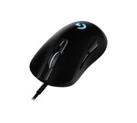 Logitech G403 Hero Wired Gaming Mouse, Hero 16K Sensor, 16000 DPI, RGB Backlit Keys, Adjustable Weights, 6 Programmable Buttons, On-Board Memory, Braided Cable, PC/Mac/Laptop - Black (German)
