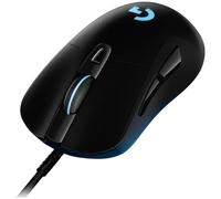 Logitech G403 Hero Wired Gaming Mouse, Hero 16K Sensor, 16000 DPI, RGB Backlit Keys, Adjustable Weights, 6 Programmable Buttons, On-Board Memory, Braided Cable, PC/Mac/Laptop - Black (German)
