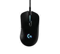 Logitech G403 Prodigy Wired Gaming Mouse, 12,000 DPI, RGB, Lightweight, 6 Programmable Buttons, On-Board Memory, Compatible with PC / Mac - Black
