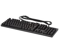 Logitech G413 mechanische Gaming-Tastatur, Taktile Romer-G Switches, Gebürstetes Aluminiumgehäuse, Programmierbare F-Tasten, USB-Durchschleife, Deutsches QWERTZ-Layout, Carbon/Schwarz