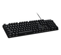 Logitech G413 SE Full-Size Mechanical Gaming Keyboard - Backlit Keyboard with Tactile Mechanical Switches, QWERTY US International Layout - Black