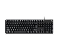 Logitech G413 SE Full-Size Mechanical Gaming Keyboard - Backlit Keyboard with Tactile Mechanical Switches, QWERTY US International Layout - Black