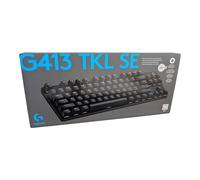 Logitech G413 TKL SE Backlit Mechanical Wired Gaming UK Keyboard Brand New