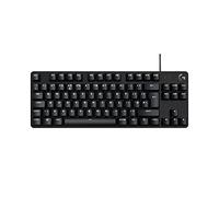 Logitech G413 TKL SE Mechanical Gaming Keyboard - Compact Backlit Keyboard with Tactile Mechanical Switches, Anti-Ghosting, Compatible with Windows, macOS, QWERTY UK English Layout - Black
