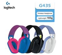 Logitech G435 LIGHTSPEED Wireless Gamer Headset USB Bluetooth/2.4 G Connection Built-in Microphone Gaming Headphone for PC/PS g435-white