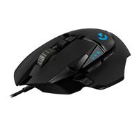 GBPG G502 HERO High Performance Gaming Mouse - Right-hand - Optical - USB Type-A - 16000 DPI - 1 ms - Black