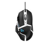 Logitech G502 SE HERO High Performance RGB Wired Gaming Mouse, HERO 16K Sensor, 11 Programmable Buttons, Adjustable Weights, LIGHTSYNC RGB, Onboard Memory, Tilt Wheel, Black, includes Cloth