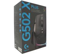 Logitech G502 X PLUS LIGHTSPEED Wireless RGB Gaming Mouse - Optical Mouse with LIGHTFORCE Hybrid Switches, LIGHTSYNC RGB, HERO 25K Gaming Sensor,