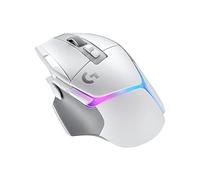 Logitech G502 X PLUS LIGHTSPEED Wireless RGB Gaming Mouse - Optical Mouse with LIGHTFORCE Hybrid Switches, LIGHTSYNC RGB, HERO 25K Gaming Sensor, Compatible with PC - macOS/Windows - White