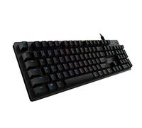 Logitech G512 CARBON con switch GX Brown e passthrough USB | Tastiera Gaming Meccanica LIGHTSYNC RGB, US INT'L - Nero