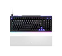 Logitech G512 X 98 - Hot-Swappable TMR Analogue/Mechanical Gaming Keyboard, 8K, RAPID TRIGGER, RGB, Wired + G512 X PALM REST 98, RGB Lightbar-Amplifying Acrylic Palm Rest - Black