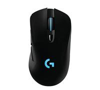 Logitech G703 Lightspeed Gaming Mouse with POWERPLAY Wireless Charging Compatibility, Black