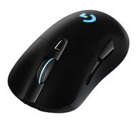 Logitech G703 LIGHTSPEED Wireless Gaming Mouse, HERO 25K Sensor, 25,600 DPI, RGB, Adjustable Weights, - Black - UK Stock