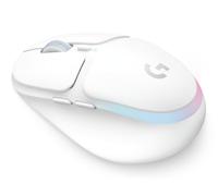 Logitech G705 Wireless Gaming Mouse | Customisable LIGHTSYNC RGB Lighting, LIGHTSPEED Wireless, Bluetooth Connectivity, Lightweight, PC/Mac/Laptop - White
