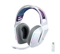 Logitech G733 LIGHTSPEED Wireless Gaming Headset with suspension headband, LIGHTSYNC RGB, Blue VO!CE mic technology and PRO-G audio drivers, Lig