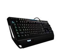 Logitech G910 Orion Spectrum Illuminated Mechanical Gaming Keyboard, RGB Backlit Keys, Romer-G Tactile Key Switches, 9 Programmable G-Keys, Arx Dual Display Technology, QWERTZ German Layout