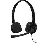 Logitech H151 Wired Stereo Headset with Boom Mic