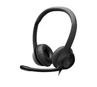 Logitech H390 Stereo Headset - Black
