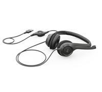 Logitech H390 Stereo Headset - Black