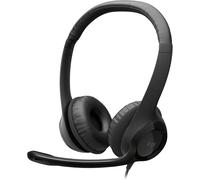 Logitech H390 USB Headset with Boom Microphone, In-line Controls, Enhanced Digit