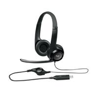 Logitech H390 Stereo Headset - Black