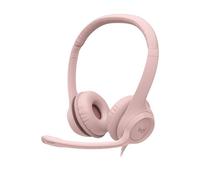 Logitech H390 Wired Headset for PC/Laptop, Stereo Headphones with Noise Cancelli