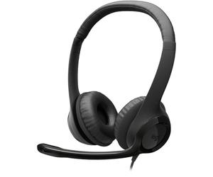 Logitech H390 Wired Headset with Micro USB Headset with Microphone for PC Noise Cancelling Microphone