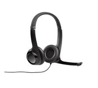 Logitech H390 Stereo Headset - Black