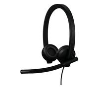 Logitech H570E MS Duo USB-C Headset Experience crystal-clear audio for your business calls.