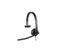 Logitech H570e Wired Mono Headset with USB-A Cable
