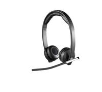 Logitech H820e Wireless Headset, Stereo Headphones with Noise-Cancelling Microph