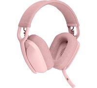 Logitech Zone Vibe 100 Lightweight Wireless Over-Ear Headphones with Noise-Cancelling Microphone, Advanced Multipoint Bluetooth Headset, Works with