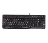 Logitech K120 Business Keyboard Black with Spill Resistant Surface and Quiet Key