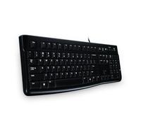 Logitech K120 for Business keyboard USB QWERTY Russian Black